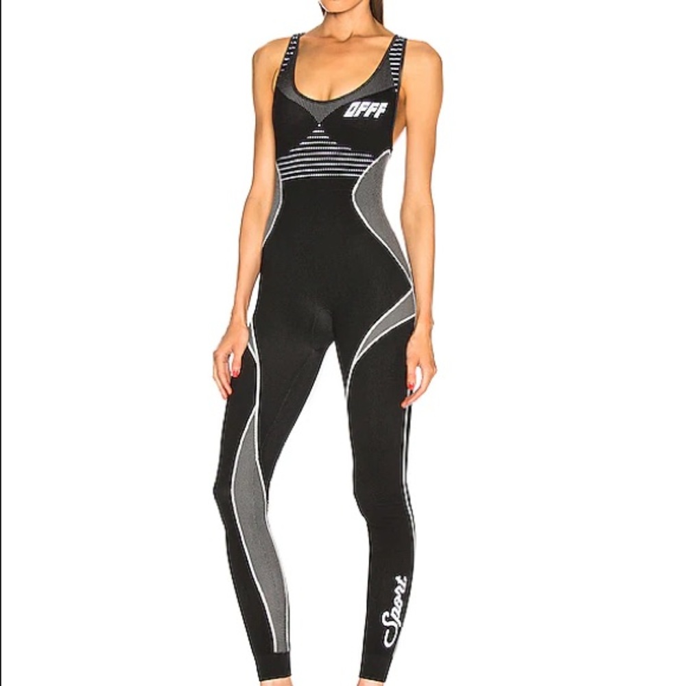 SOLD - Off-White Racer back jumpsuit